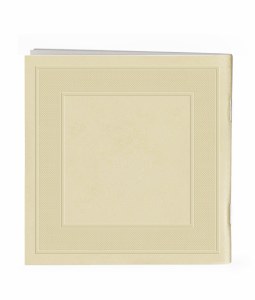 Picture of Zemiros Shabbos Square Booklet Almog Style Cover Ivory Ashkenaz [Paperback]